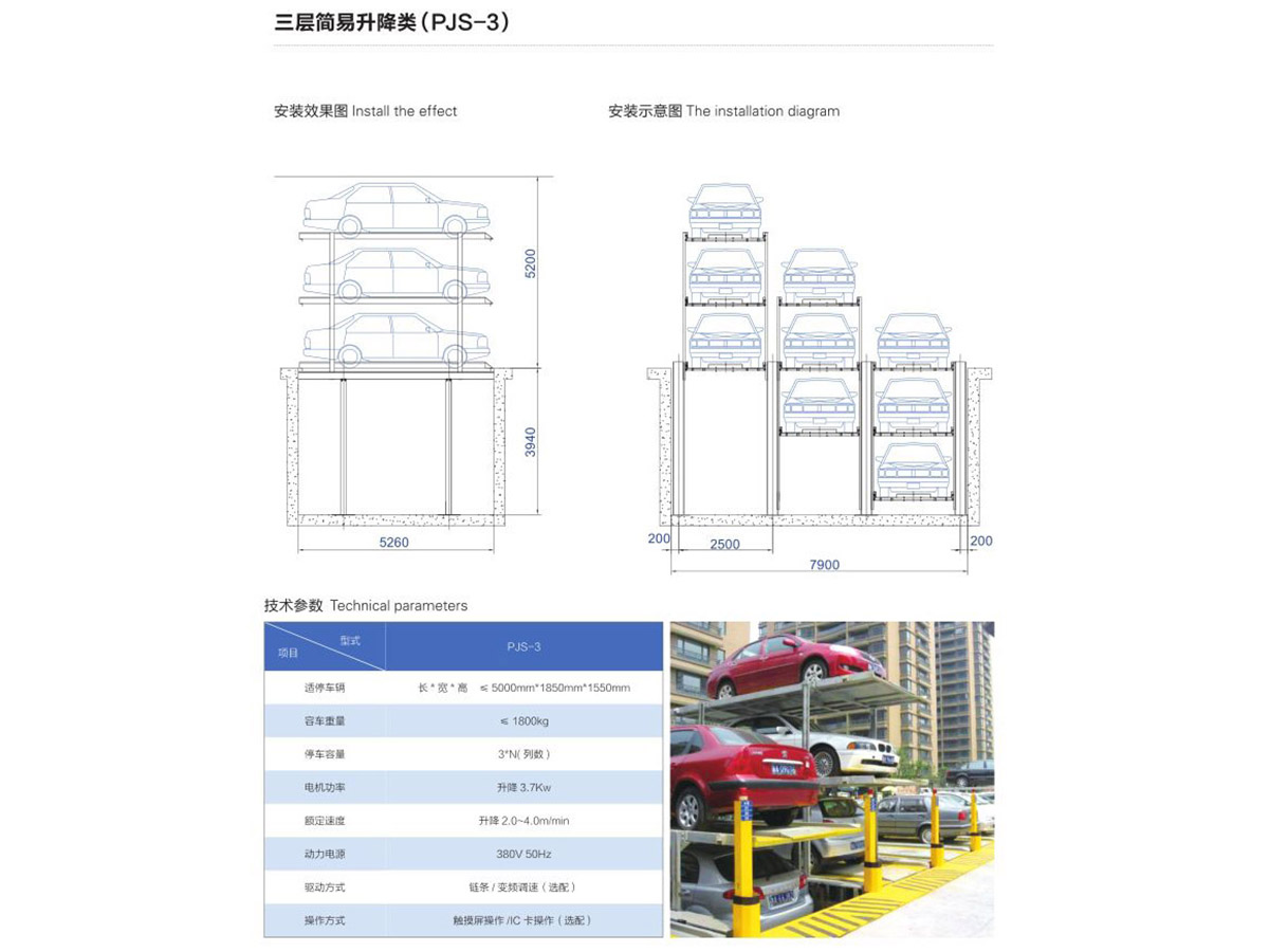 三層簡易(yì)升降類(PJS-3)