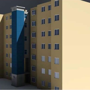 舊樓加裝電梯（tī）方案圖